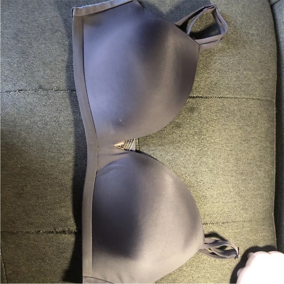 Victoria Secret padded no wire bra size 36C Dark grey great condition - Picture 1 of 8
